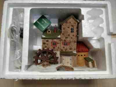 Rare Dept 56 Dickens' Village Dickens' Vintage Mill  #65196+'Extras'#1719/2500