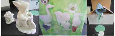 1997 Retired Dept 56 Snowbunnies Bunny Express 26287 Boxed & Animals on Parade