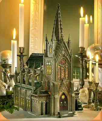 Dept 56 Christmas in the City Cathedral of St. Nicholas 59248SE Signed Fed-ex