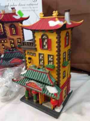 Dept 56 Christmas In The City Lighted 2010 JADE PALACE CHINESE RESTAURANT 808798