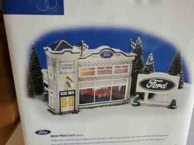 Dept. 56 - Uptown Motors Ford - Snow Village