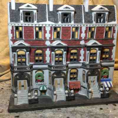 D56 “Sutton Place Brownstones” $85.00 Includes Free Shipping