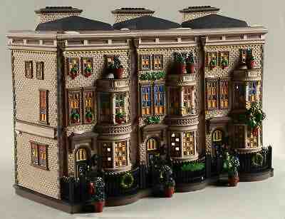 Dept 56 DICKENS VILLAGE Mulberrie Ct Brownstones No Box