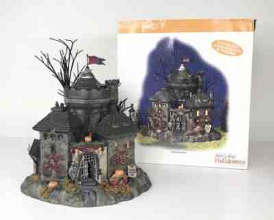 Department 56 Castle Blackstone Halloween Village Sounds and Fiber Optic Trees