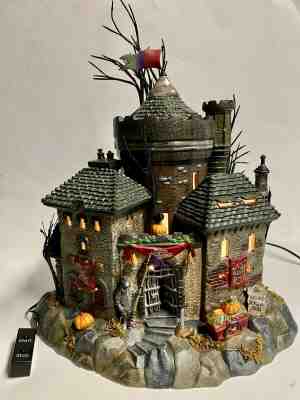 DEPT 56 HALLOWEEN VILLAGE - CASTLE BLACKSTONE 55346 SPOOKY SOUNDS & LIGHTING