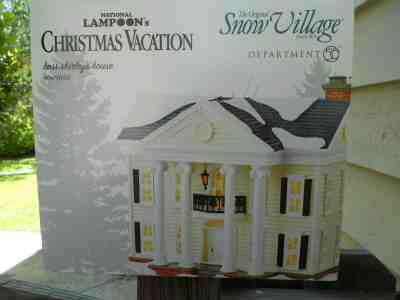 DEPT 56 NATIONAL LAMPOON Christmas Vacation BOSS SHIRLEY'S HOUSE *Display/Read*