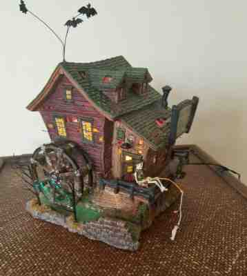 department 56 halloween DEAD CREEK MILL “ RETIRED “