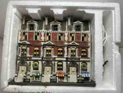Dept 56 Christmas In The City Series #5961-7 Sutton Place Brownstones Heritage