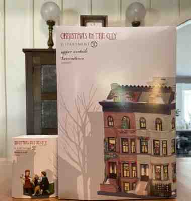 Department 56 Lot Of 2 Christmas In The City