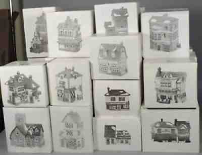 Vintage Dept 56 Dickens Village Series: 45 Buildings, 63 Figure/Acc Sets, + More