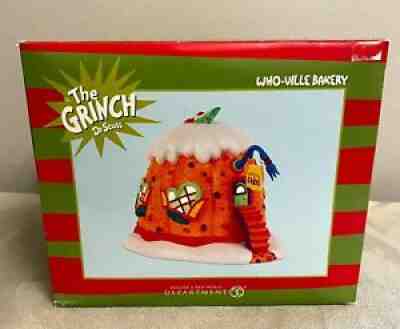 Department 56 Grinch Village WHO-VILLE BAKERY - VERY RARE