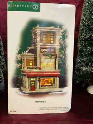 Dept 56 Christmas in the City Woolworthâ??s 56.59249. NEW IN BOX.