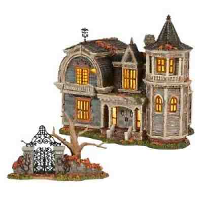 Dept 56 The MUNSTERS 1313 MOCKINGBIRD LANE with Figurines Complete Set of 6 NEW