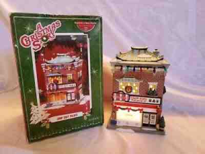 A Christmas Story Village Dept 56 Chop Suey Palace Chinese Restaurant Box Figure