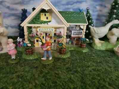Dept 56 Easter Lilys Nursery & Gifts Snow Village