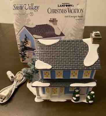 ð??? Dept 56 Snow Village Christmas Vacation "Todd And Margo's House" #4042409