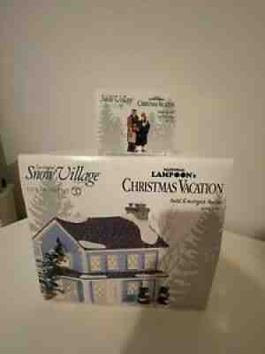 Dept 56 National Lampoon Christmas Vacation Todd And Margo House & Accessory