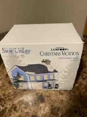 Christmas Vacation "Todd And Margo's House" #4042409 Dept 56 Snow Village
