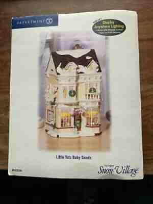 Department 56 Snow Village Series Little Tots Baby Goods #55391 RETIRED