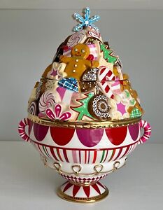 Dept. 56 GLITTERVILLE COOKIE JAR  approx. 13" New in original Box