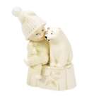 Department 56 Snowbabies Polar Bear Snuggles 6014144 Snowbaby 2024 Dept