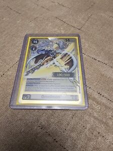 Digimon TCG - Omnimon (Serial Numbered) - 2024 Regionals Top 8 Prize - 190/500