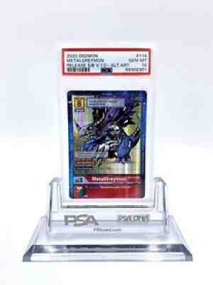 2020 Digimon MetalGreymon Special Booster 1.0 Alternate Art PSA 10 Pop 4