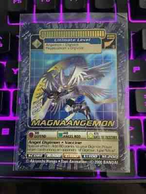 Magnaangemon BO-142 NM Digimon Card Game Series 3 Holo Vintage Bandai TCG NM M