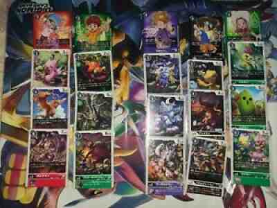 Digimon adventure card game promo pack tai, mimi, yamato, koshiro, sora