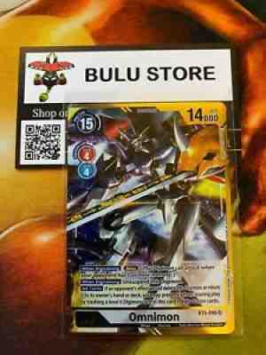 Digimon Battle of Omni: Omnimon BT5-086 SR Alternate Art (Tomotake Kinoshita)