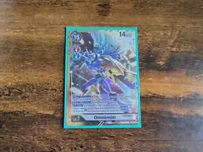 Digimon Battle of Omni: Omnimon BT5-086 SR Alternate Art (Sasasi)