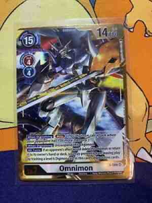 Digimon Battle of Omni: Omnimon BT5-086 SR Alternate Art (Tomotake Kinoshita)