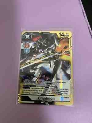 Digimon Battle of Omni: Omnimon BT5-086 SR Alternate Art (Tomotake Kinoshita)