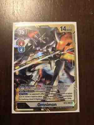 Digimon Battle of Omni: Omnimon BT5-086 SR Alternate Art (Tomotake Kinoshita)