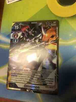 Digimon Battle of Omni: Omnimon BT5-086 SR Alternate Art (Tomotake Kinoshita)