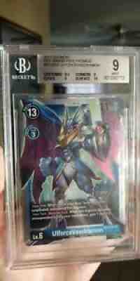 Digimon DC-1 Grand Prix Top 8 Prize BGS 9 SIlver 