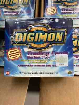 Digimon Sealed Booster Box - Series 2 | Exclusive | Bandai | Upper Deck | 1st Ed