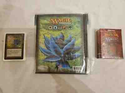 Black lotus ultrapro puzzle piece sleeve deck magic MGT 3 day auction lot