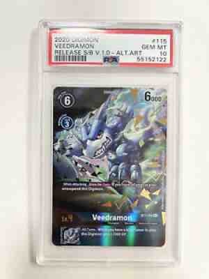 POP 1 PSA 10 Alternate Art Veedramon