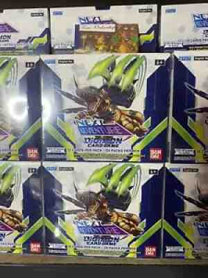 Auction 2-Digimon Card Game-Next Adventure Booster Display BT07 (24 Packs) - EN