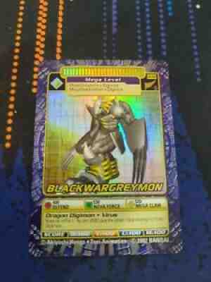 Blackwargreymon B0-229 Holo Foil Digimon Card 2002 Bandai Digi Battle CCG