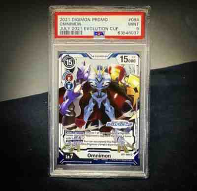 Digimon Omnimon prize card PSA 9 Grail