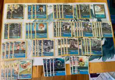 Digimon TCG 1st Place Blue Hybrid Deck Core