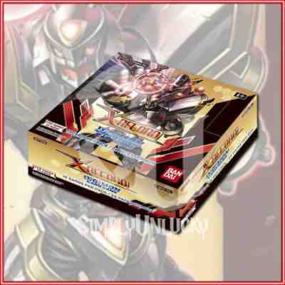 DIGIMON CARD GAME: X RECORD BOOSTER BOX BT09 (24 PACKS) FACTORY SEALEDð??¥