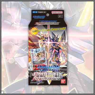 DIGIMON CARD GAME: RAGNALOARDMON STARTER DECK ST-13 (54 Cards) FACTORY SEALEDð??¥