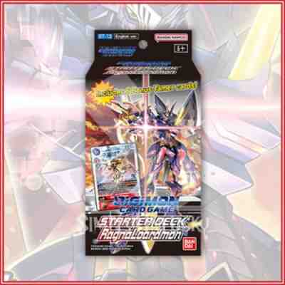 DIGIMON CARD GAME: RAGNALOARDMON STARTER DECK ST-13 (54 Cards) FACTORY SEALED ð??¥