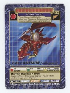 Gallantmon with Grani Digimon BO-301 Gold Foil Text Digi Battle Series 6 Ultra R