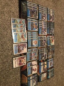 Digimon Blue Hybrid  Deck. 55 Cards! Davis Montoya Included!