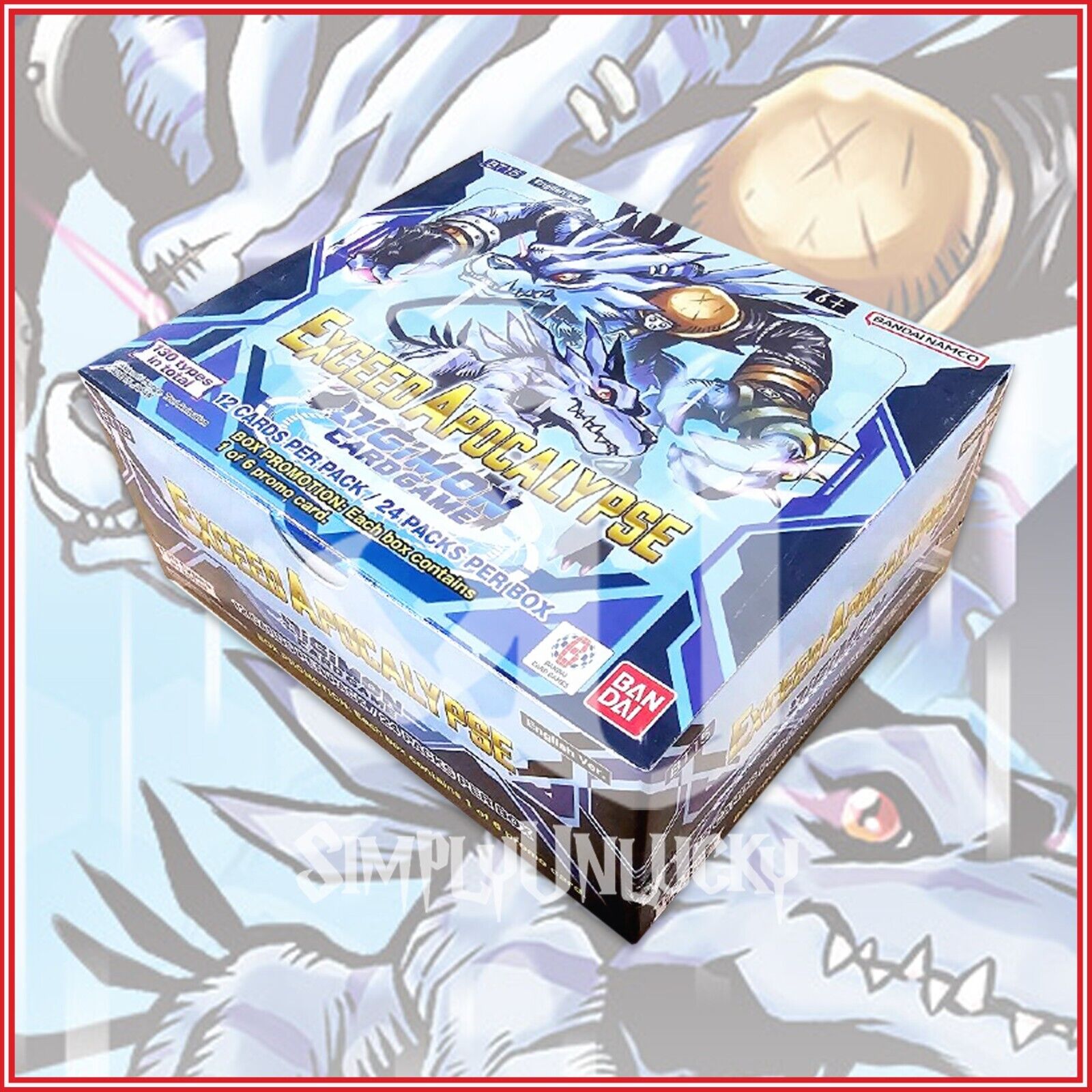 DIGIMON CARD GAME: BT15 Exceed Apocalypse Booster Box | 24 PACKS BANDAI ?