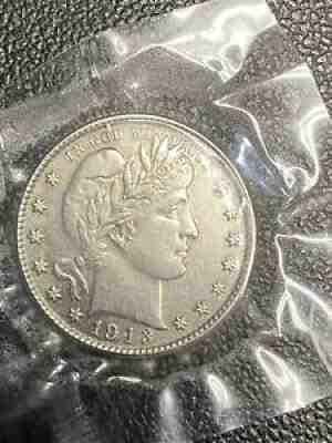 ATTENTION COLLECTORS ! 1913 S Barber Quarter.ALL DETAILS PERFECTâ?¦.